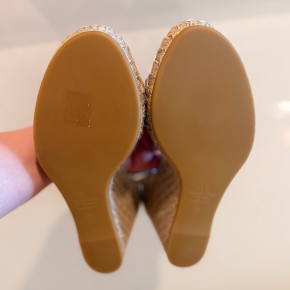 Valentino poudre Rockstud espadrille - Picture 12 of 14